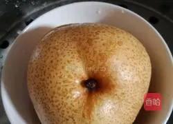 # Steamed Vegetables# Rock Sugar Tremella Wo Snow Pear Recipe Illustration 6