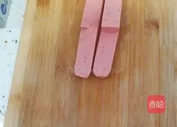 Egg hand Illustration of how to make cakes 2