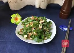 Cold Fragrant Dry Malan Tou#New Year's Eve Dinner Recipe Illustration 11