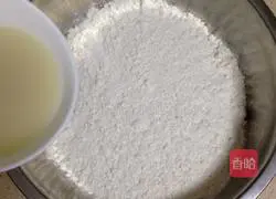 Illustration of how to make scallion pancakes (leaf dough) 2