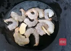 Illustration of how to make fried bitter melon and shrimp 5