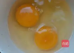 Illustration of how to make egg, leek and shrimp buns 5