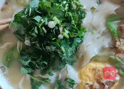 Illustration of how to make loofah and egg noodles 5