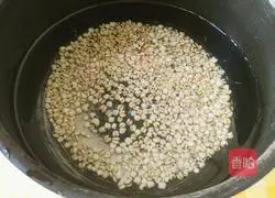 The first illustration of how to make rock sugar barley and winter melon rind 3