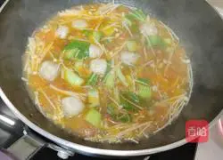 Enoki mushroom tomato soup recipe 15