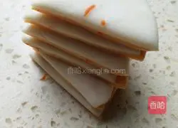 Illustration of how to make two-color steamed buns 9