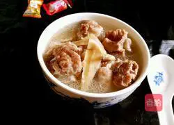 Illustration of how to make cuttlefish ribs soup 8