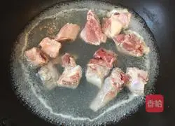 Illustration of how to make kelp tofu miso soup 2