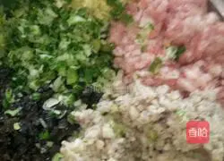 Illustration of how to make wontons stuffed with pork, fungus and mushrooms 6