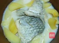 Illustration of how to make milk soup 5