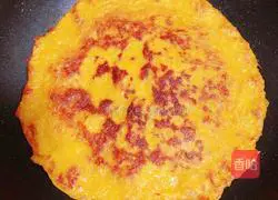 Milk Pumpkin Egg Pancake Recipe Illustration 12