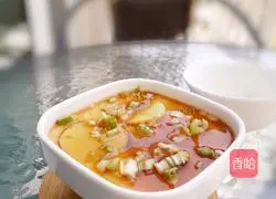 Japanese tofu steamed egg custard recipe 8
