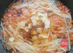 Illustration of how to make hot and sour tomato soup 14