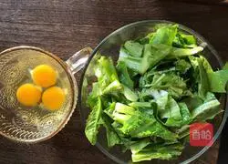 Fried meat and eggs with bamboo shoots Practice illustration 2