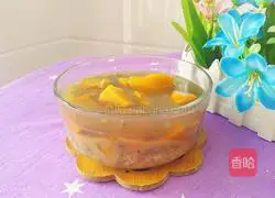 Pumpkin and mung bean soup recipe 7