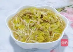 Illustration of how to make soy pot noodles 15