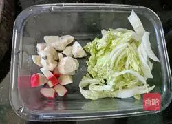 Illustration of braised noodles 2