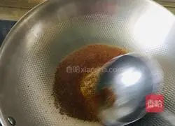 Illustration of braised pork stew 2