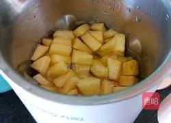 Illustration of how to make stomach-nourishing apple rice cereal 8