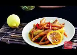 Illustration of how to make chicken feet with pickled pepper and lemon 3