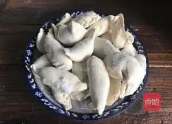Illustration of how to make quick-cooking dumplings 1