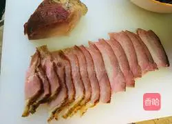 Stir-fried green peppers Illustration of how to make bacon 1