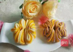 Illustration of how to make chrysanthemum steamed buns 18