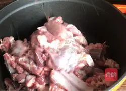 Illustration of how to make radish stewed with mutton 1