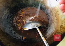 Illustration of how to make mushroom fried noodles 7