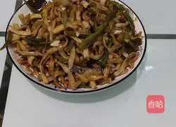 Illustration of how to make lentil braised noodles 23