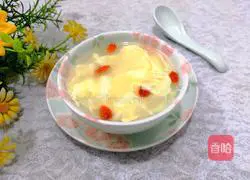 Illustration of how to make glutinous rice and egg drop sweet soup 12