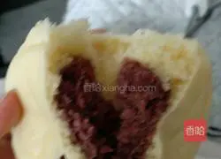 Illustration of how to make bean paste buns 8