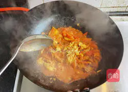 Illustration of how to make tomato noodle soup 6