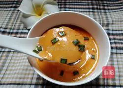 # steamed vegetables# Illustration of how to make steamed eggs 1