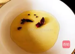 Illustration of how to make cold glutinous rice noodles 3