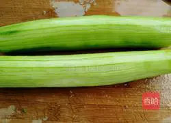 Shrimp and loofah eggs Illustration of how to make soup 2