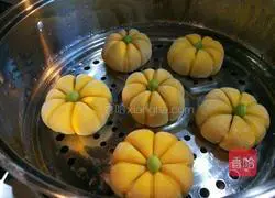 Xinwen Gourmet Pumpkin Rose Sand Bun Recipe Illustration 19