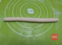 Illustration of how to make sesame crispy cake 7