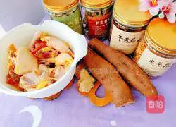 Illustration of how to make day lily and cordyceps flower stewed in chicken soup 1