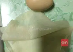 Illustration of how to wrap eggs in spring pancakes 1