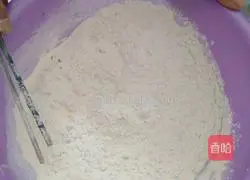 Illustration of how to make scallion pancakes 1