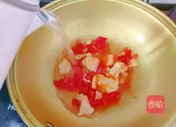 Illustration of how to make tomato and egg noodles 9