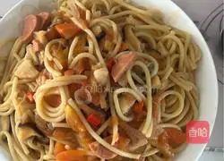 Illustration of how to make tomato pasta 10