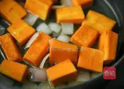 Recipe for milky pumpkin soup Illustration 3