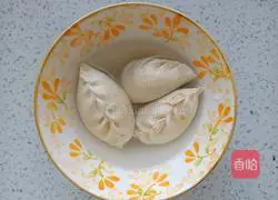 Seaweed soup with willow leaves Illustration of how to make dumplings 3