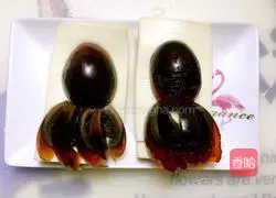 Illustration of how to make goldfish preserved egg and tofu 7