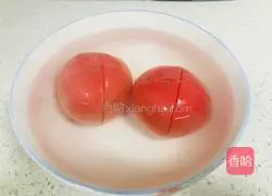 Tomatoes and eggs Illustration of how to make stuffed dumplings 1