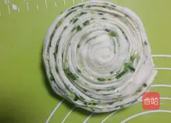 Illustration of how to make straw hat cake 11