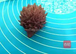 Illustration of how to make hedgehog buns 13