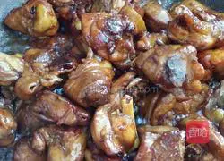 Illustration of how to make large plate chicken 5